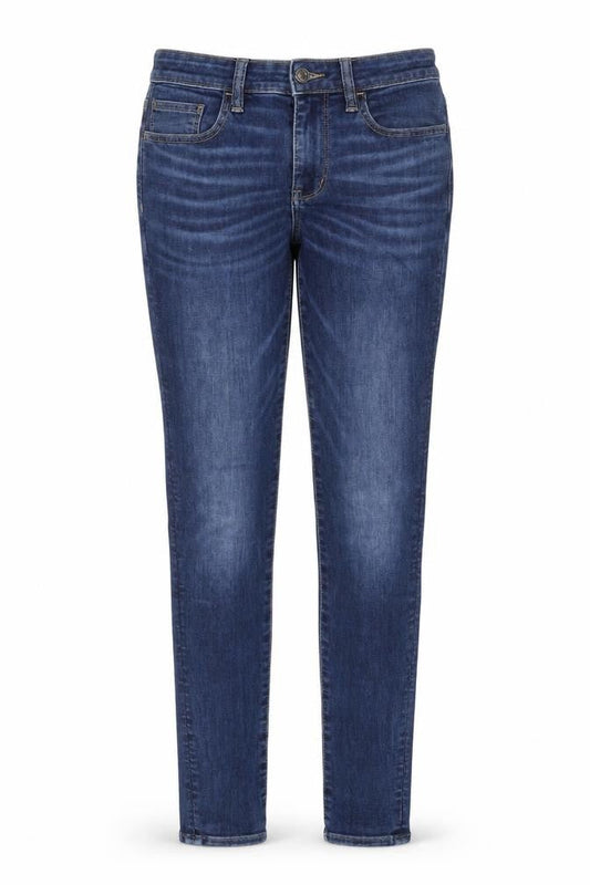 American Eagle Women’s Blue Skinny Jeans Size 10 Tall Denim Stretch
