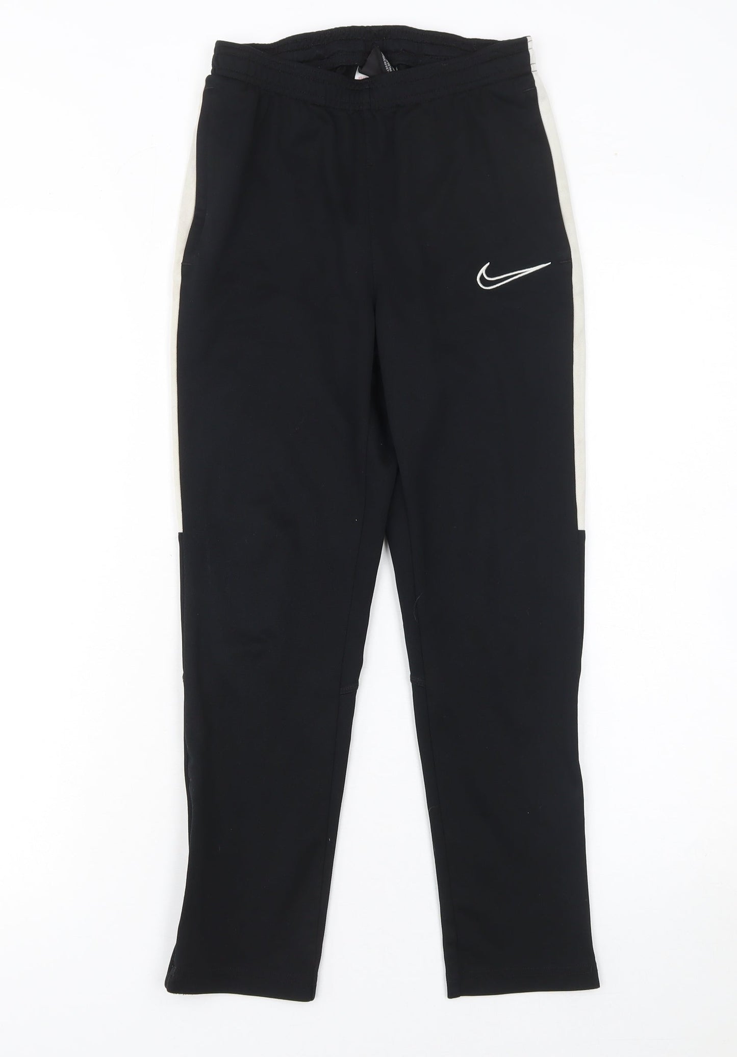 Nike Boys Black Dri-FIT Jogger Trousers M Moisture Wicking Sportswear
