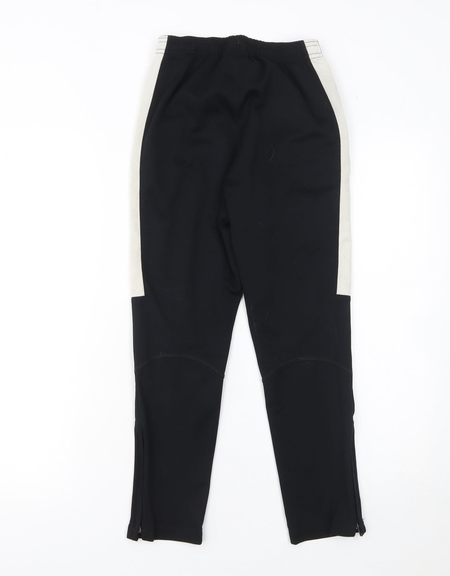 Nike Boys Black Dri-FIT Jogger Trousers M Moisture Wicking Sportswear