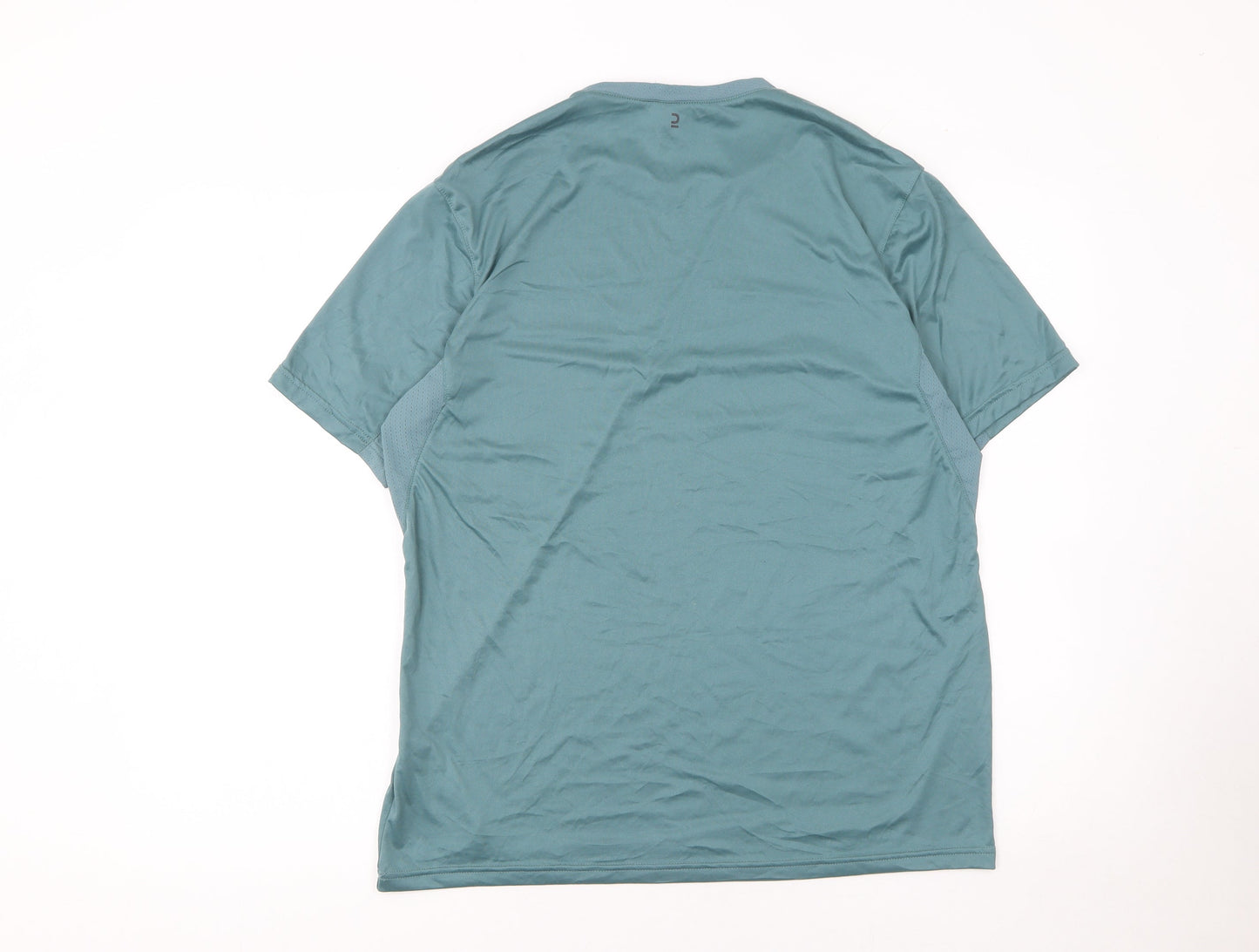 Quechua Men's Green Short Sleeve Lightweight Hiking T-Shirt Size L