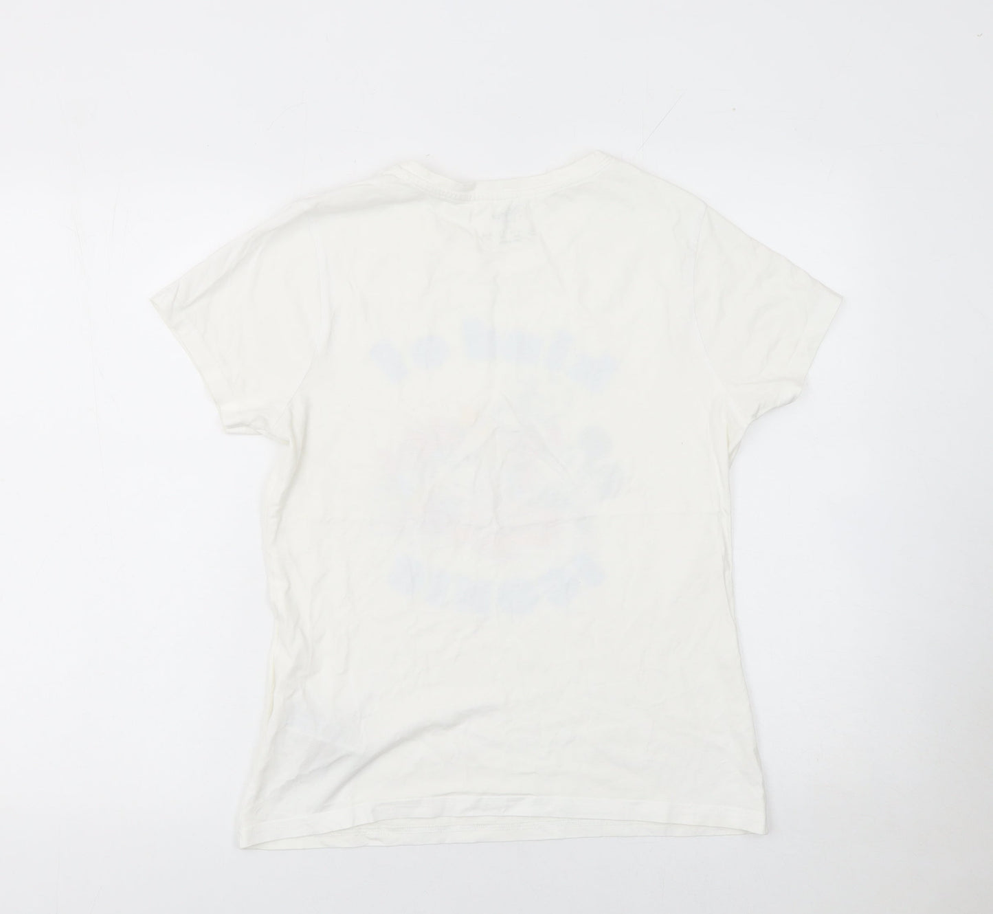 Disney Women’s White Mickey & Friends Graphic T-Shirt XS
