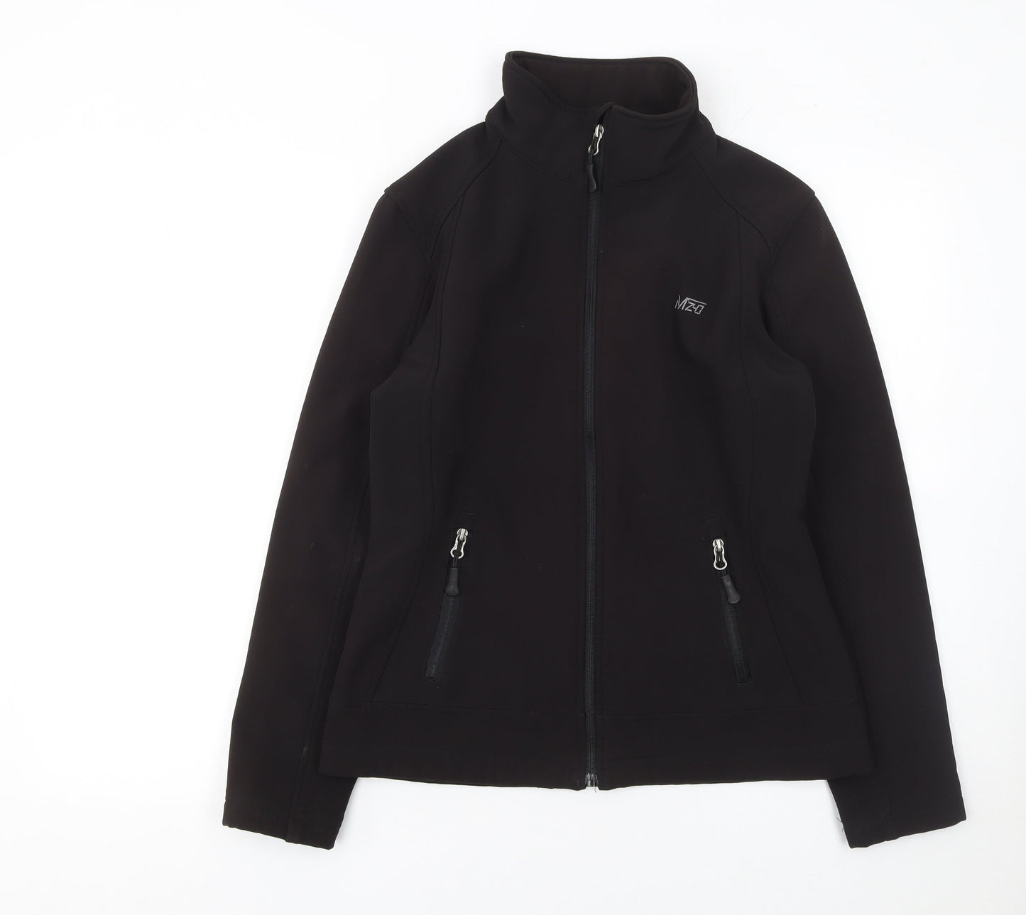Minus Zero Women's Black Softshell Activewear Jacket Size S
