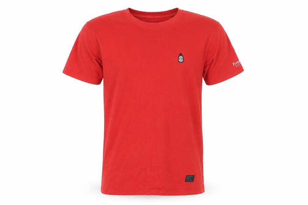 Firetrap Men's Red Cotton Crew Neck Short Sleeve T-Shirt XS