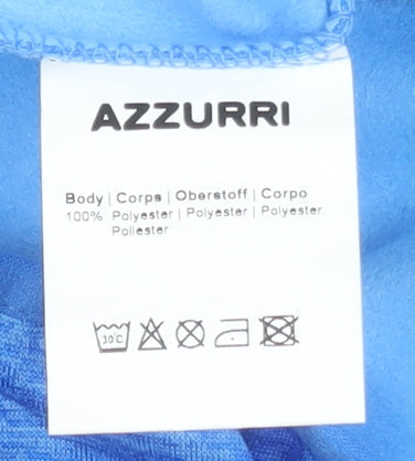 Azzurri Teens Blue 1/4 Zip Sports Sweatshirt GAA Kellogg’s Cúl Camps