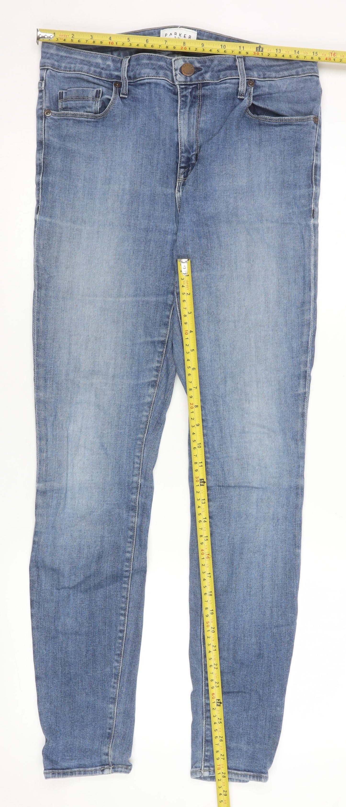 Parker Smith Blue Slim Fit Skinny Denim Jeans 30W 30L Men’s