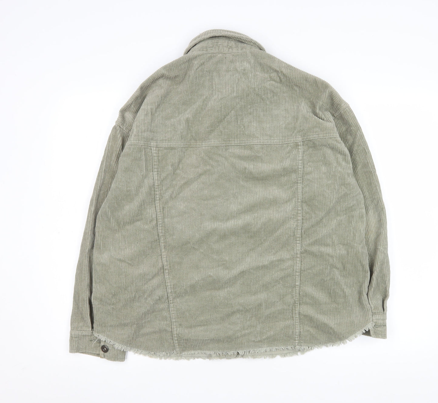 Zara Women’s Green Corduroy Button-Up Jacket XS