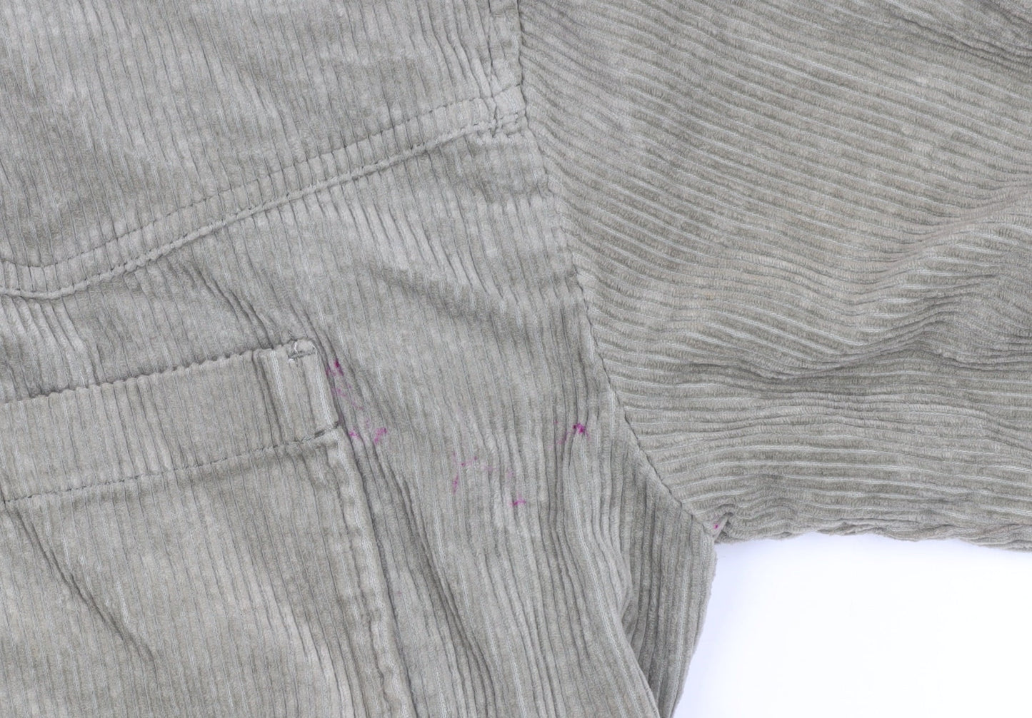 Zara Women’s Green Corduroy Button-Up Jacket XS
