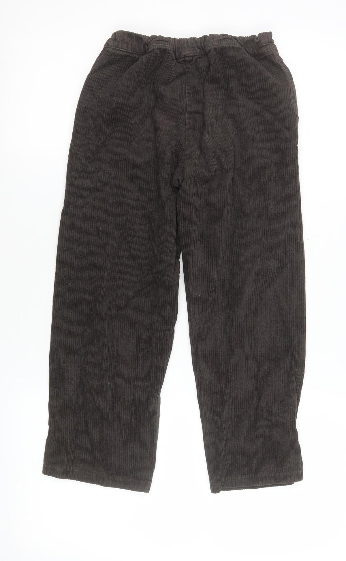 Wheat Boys Brown Corduroy Chino Trousers 8 Years Elastic Waist Winter