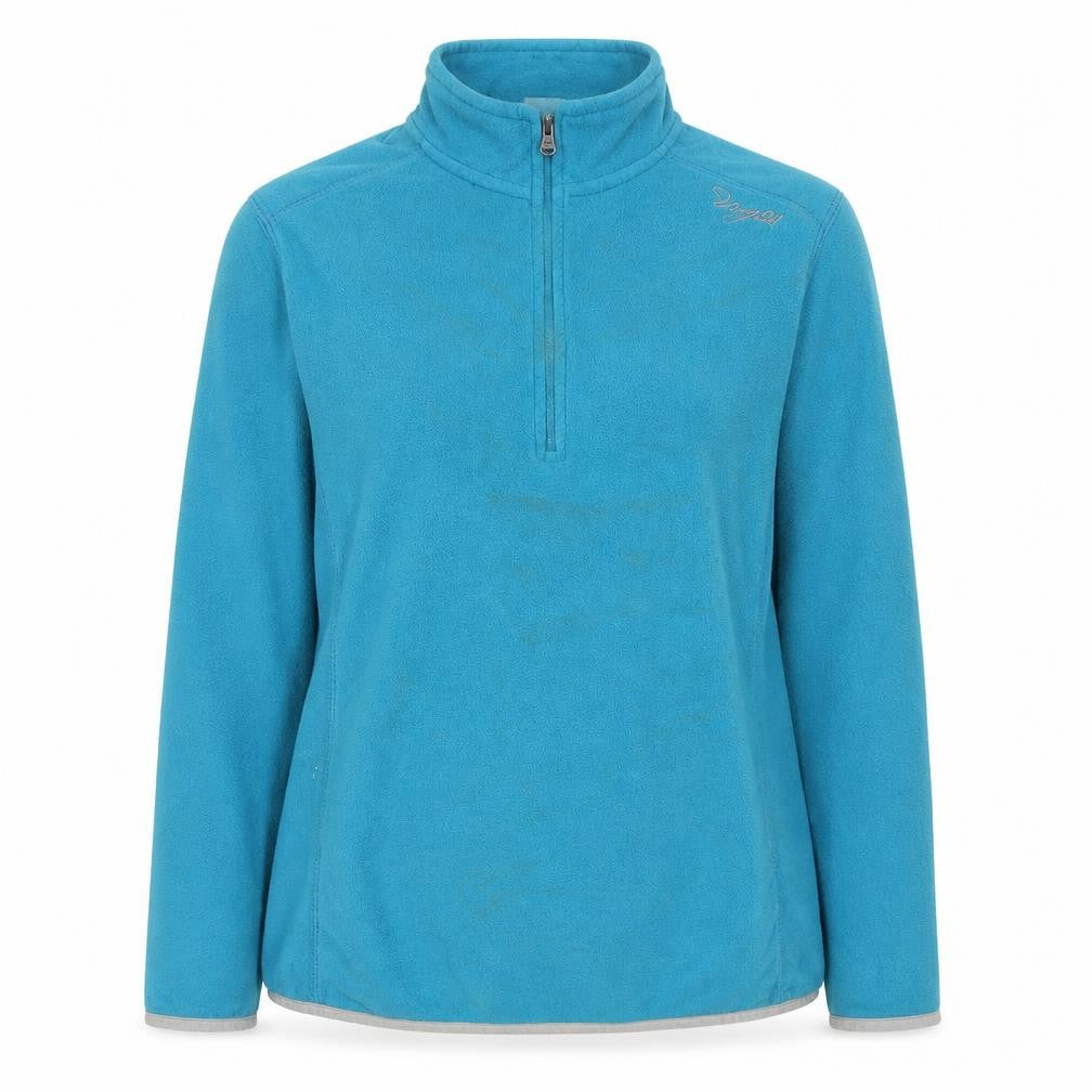 TOG24 Women's Blue 1/2 Zip Fleece Pullover Sweatshirt Size 12/14