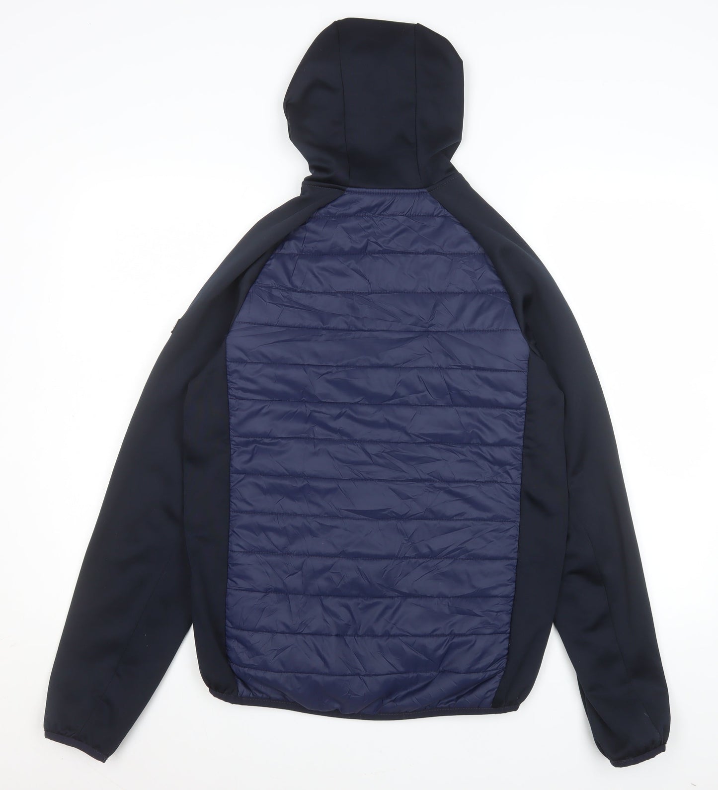 Regatta Men Blue Softshell Hooded Outdoor Jacket Size S