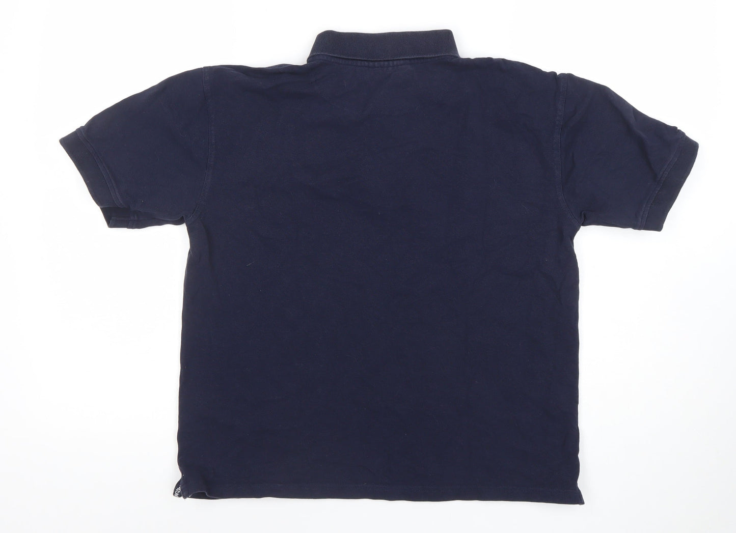 Mizuno Boys Blue Great Britain Polo Shirt 12 Years Sports Style
