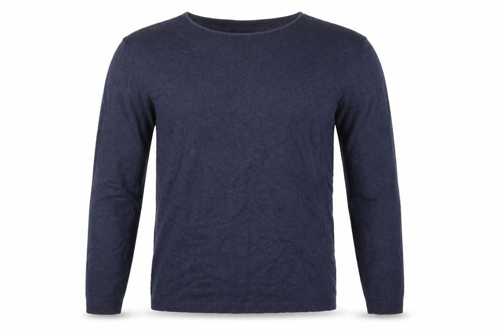 Billabong Men's Blue Cotton Crew Neck Pullover Jumper XS