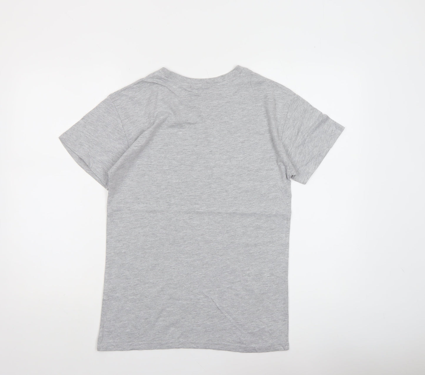 PrettyLittleThing Women’s Grey 'Stronger Together' Cotton T-Shirt S