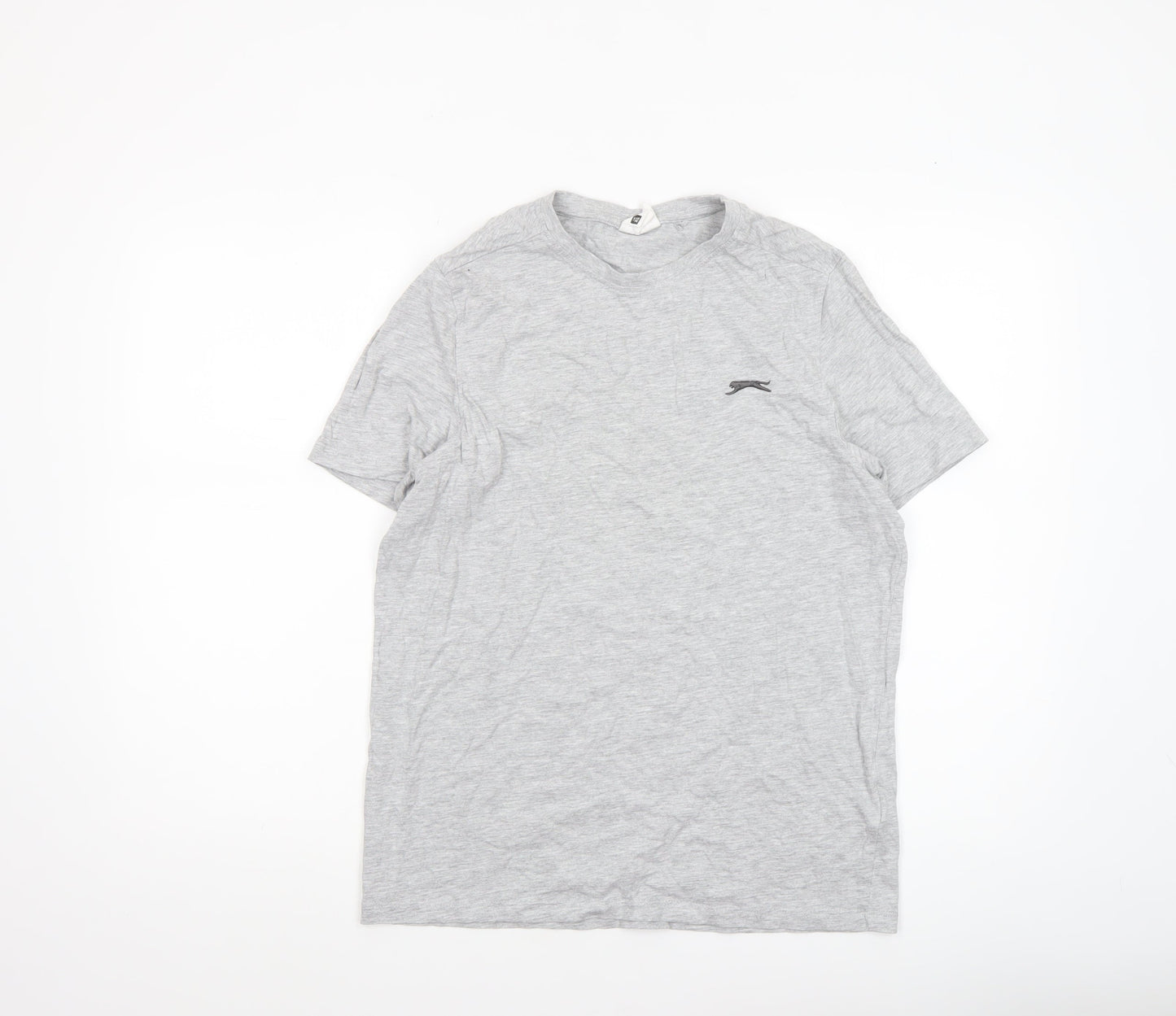 Slazenger Men's Grey XS Crew Neck Short Sleeve T-Shirt