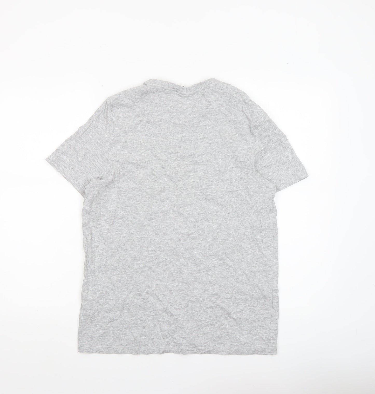 Slazenger Men's Grey XS Crew Neck Short Sleeve T-Shirt