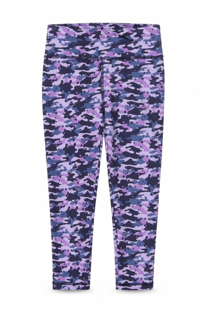 Dunnes Stores Girls Multicoloured Camouflage Leggings 7 Years Slim Fit Activewear