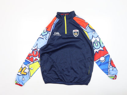 Additional front view of McKeever boys’ multicoloured 5 years 1/4 zip gaa kellogg’s pullover top