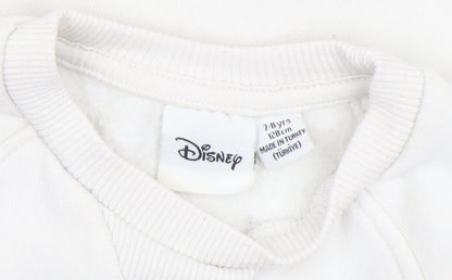 Additional view of Disney girls’ white chip 'n dale fleece sweatshirt 7-8 years pullover