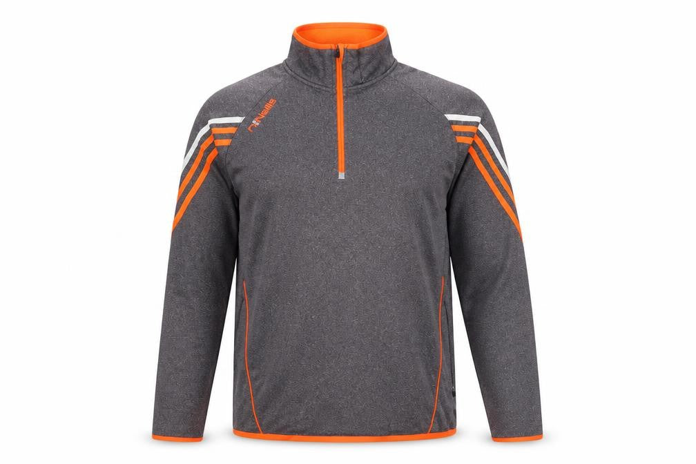 O'Neill Men's Grey Small 1/4 Zip Athletic Sweatshirt