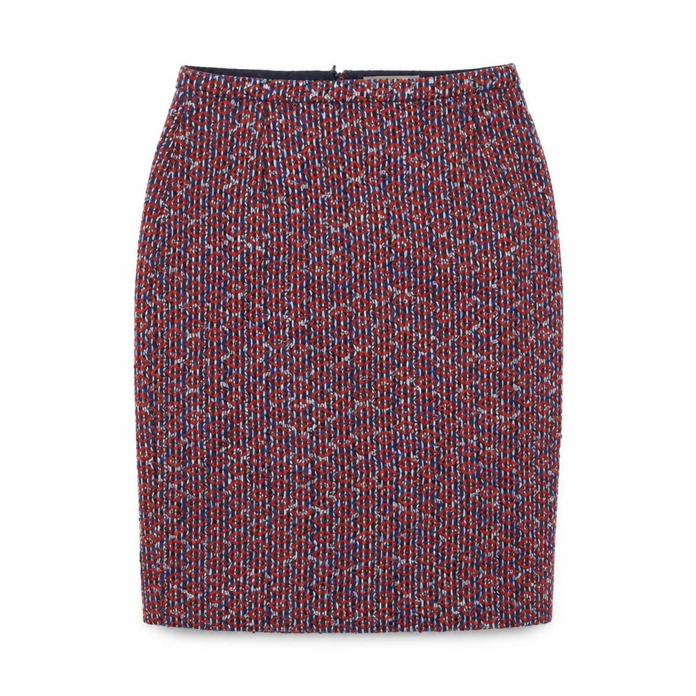 Jigsaw Women's Multicoloured Size 14 Tweed Pencil Skirt