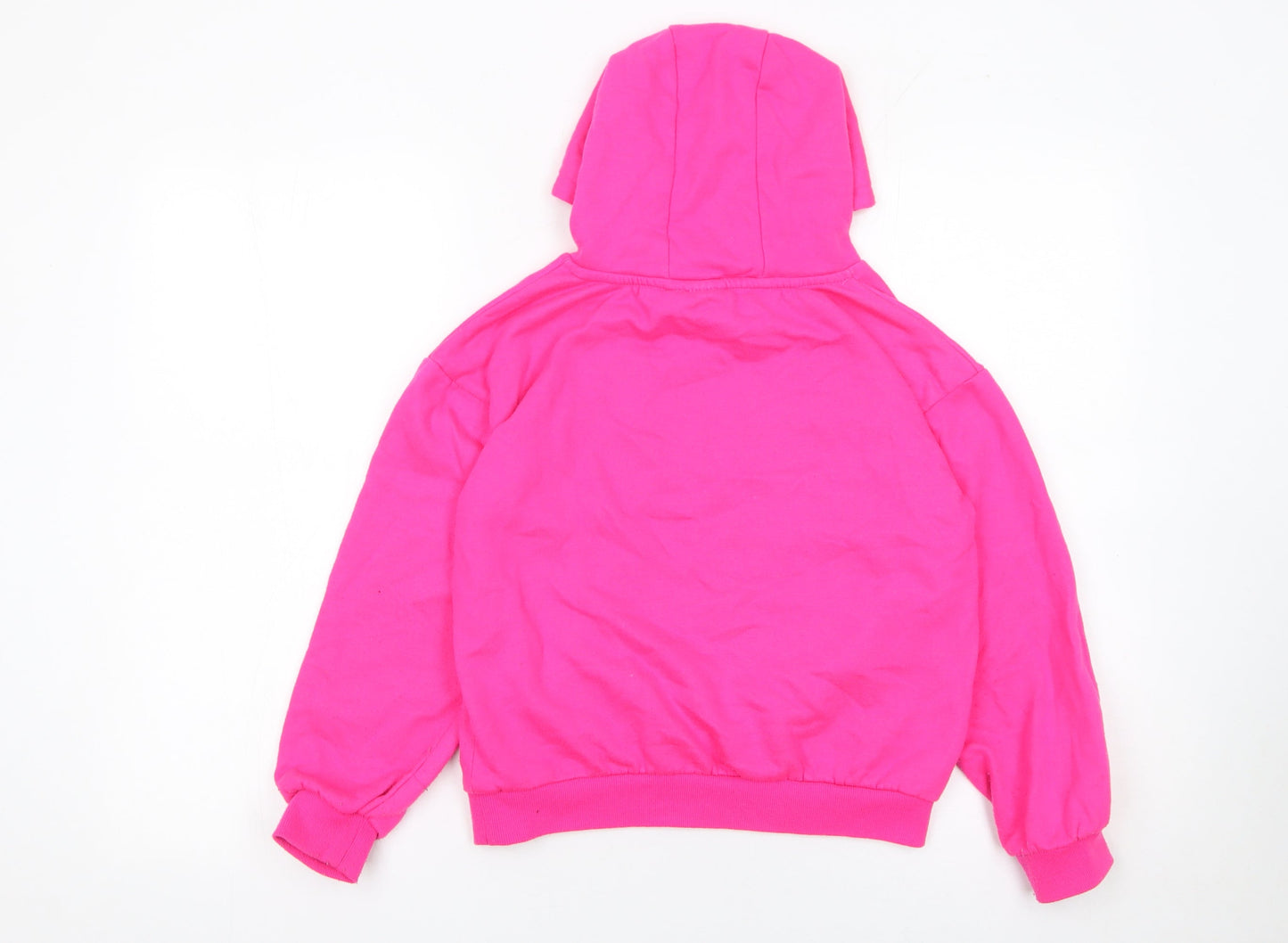Barbie Girls Pink Hoodie 10-11 Years 146cm Cotton Blend Pullover