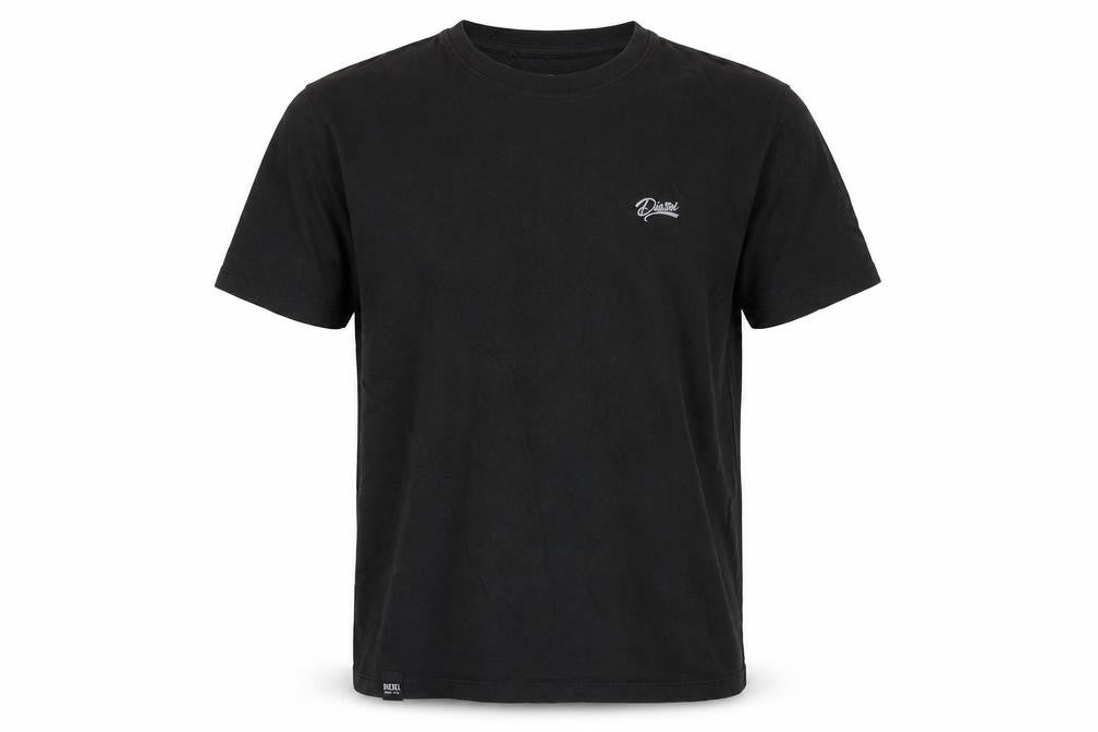 Diesel Men's Black Cotton Crew Neck Short Sleeve T-Shirt XL