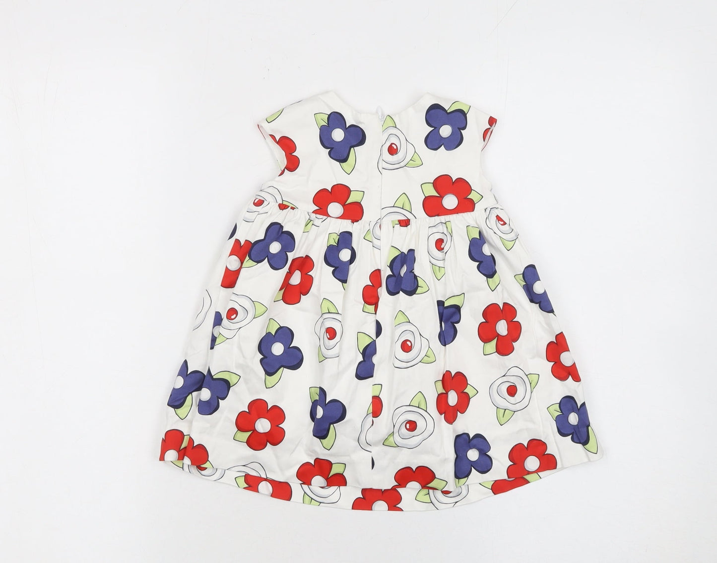Mayoral Girls Multicoloured Floral A-Line Dress 18 Months