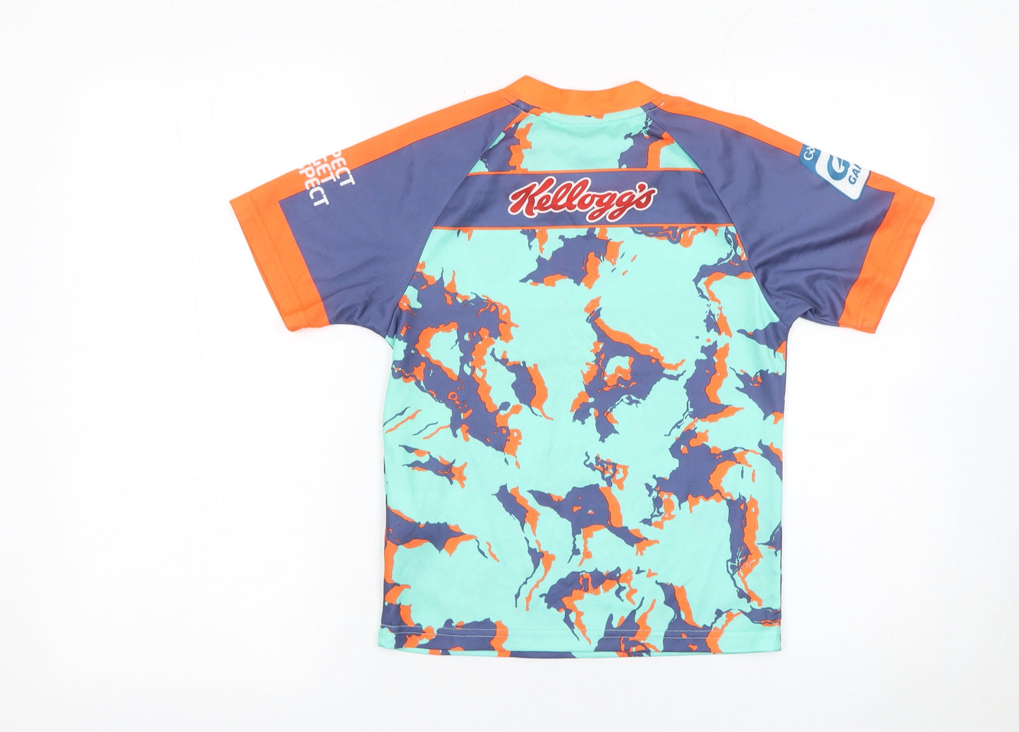 Masita Boys Multicoloured Camouflage Sports Jersey T-Shirt 2 Years