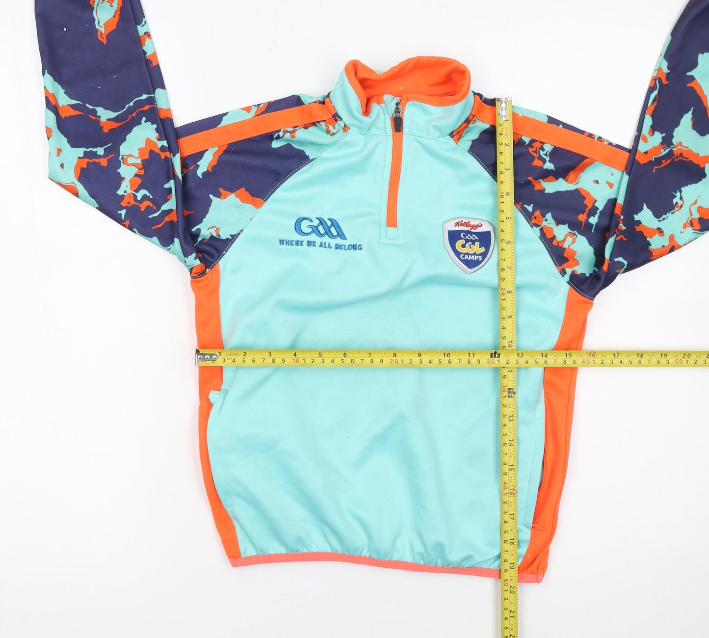 O'Neills Boys Blue 3-4 Years 1/4 Zip Sports Sweatshirt