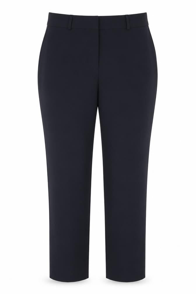 Dunnes Women’s Blue Polyester Straight Leg Trousers Size 12