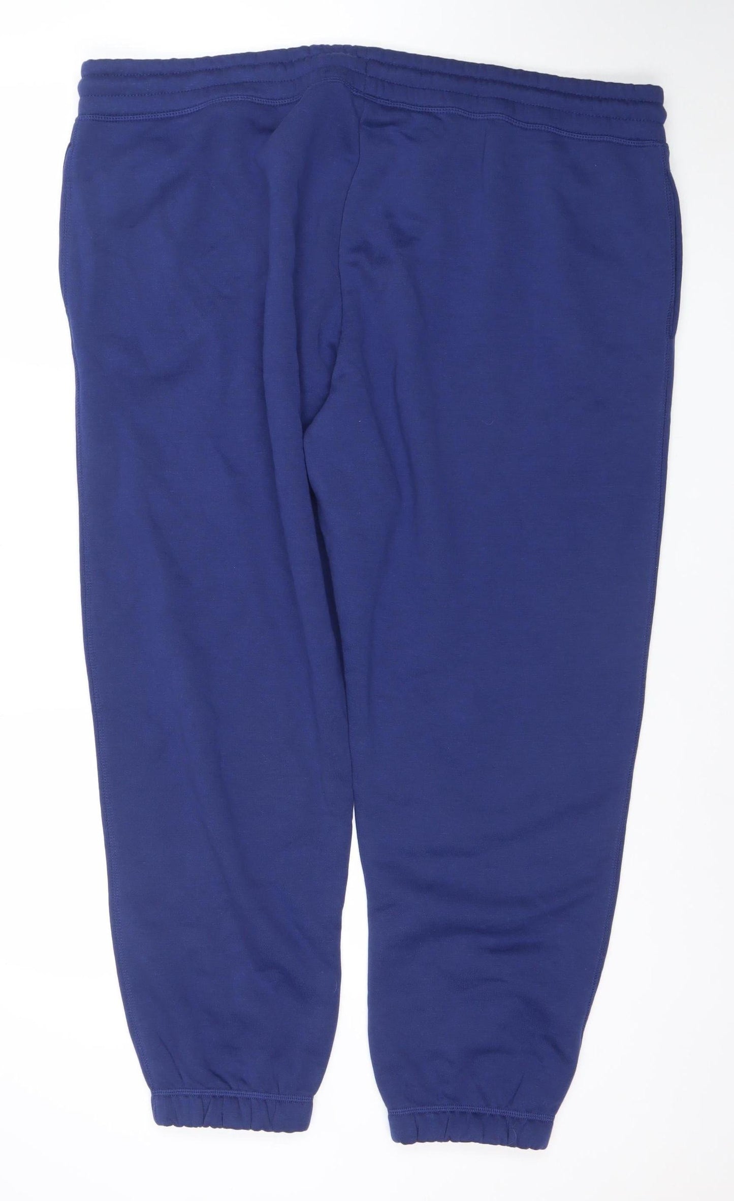 Primark Men Blue Stitch Jogger Trousers Size 2XL Fleece Comfort Fit