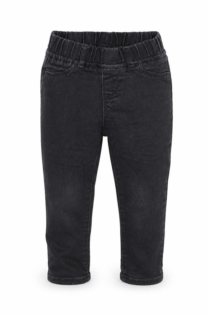 GAP Girls Black Denim Jegging Jeans 2 Years Elastic Waist Stretch