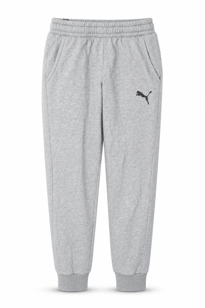 Puma Men Grey Small Jogger Sweatpants Elastic Waist