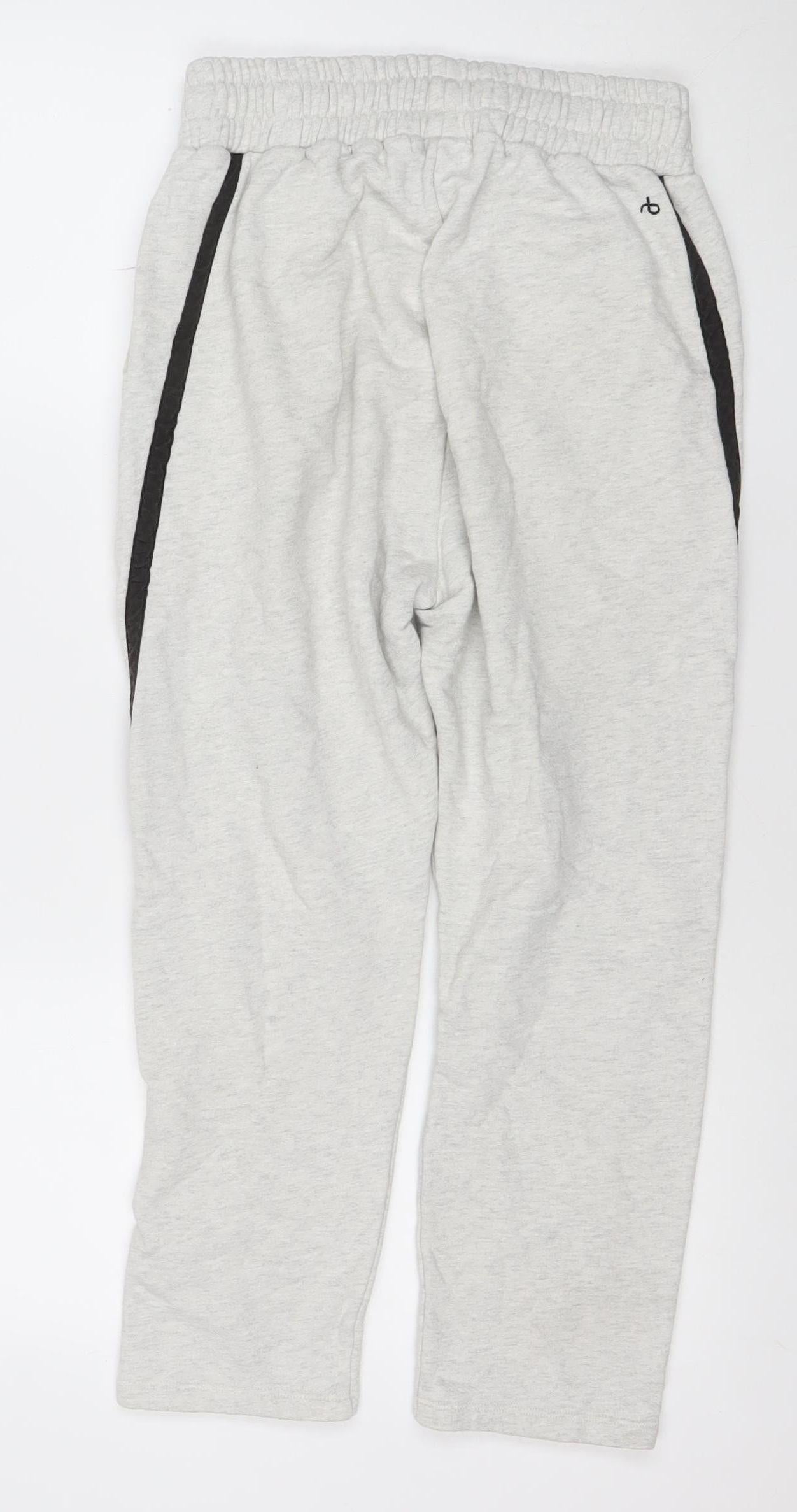Rag & Bone Women’s Grey Cotton Sweatpants S Elastic Waist Drawstring