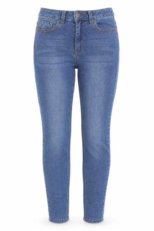 Nutmeg Women’s Blue Skinny Jeans Size 10 Slim Fit Denim