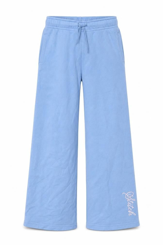 Marks & Spencer Girls Blue Disney Stitch Sweatpants 10-11 Years