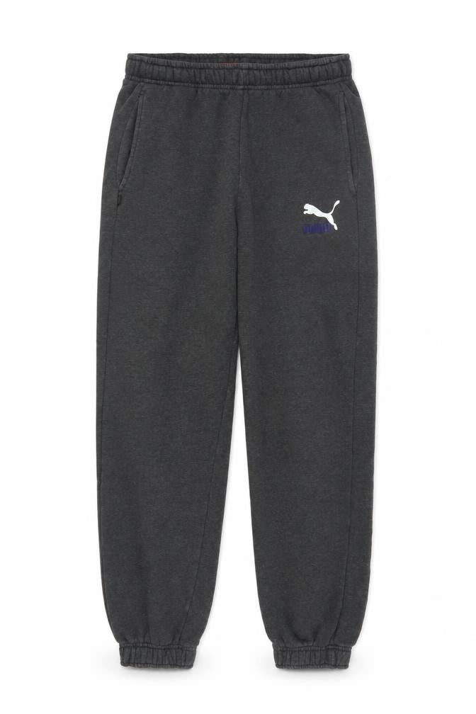 Puma Men's Black Jogger Sweatpants Size S Elastic Waist Pockets