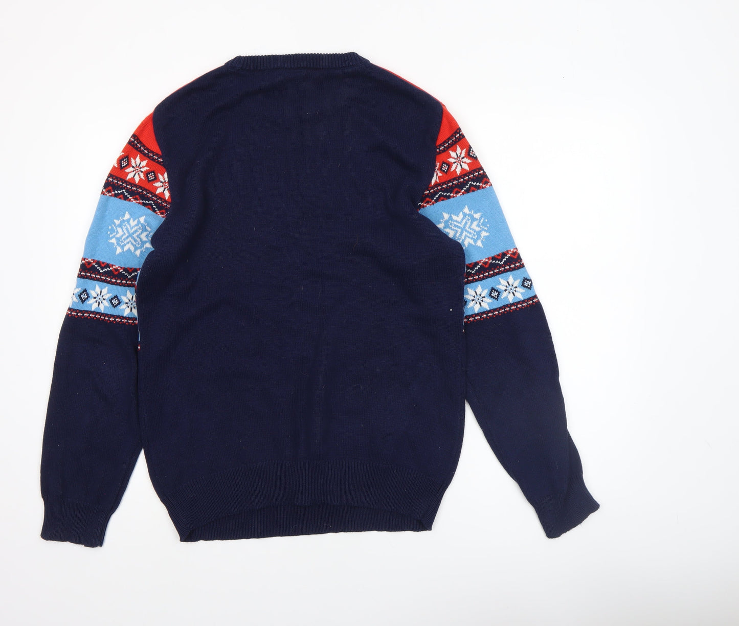 Marvel Men’s Multicoloured Medium Captain America Fair Isle Jumper