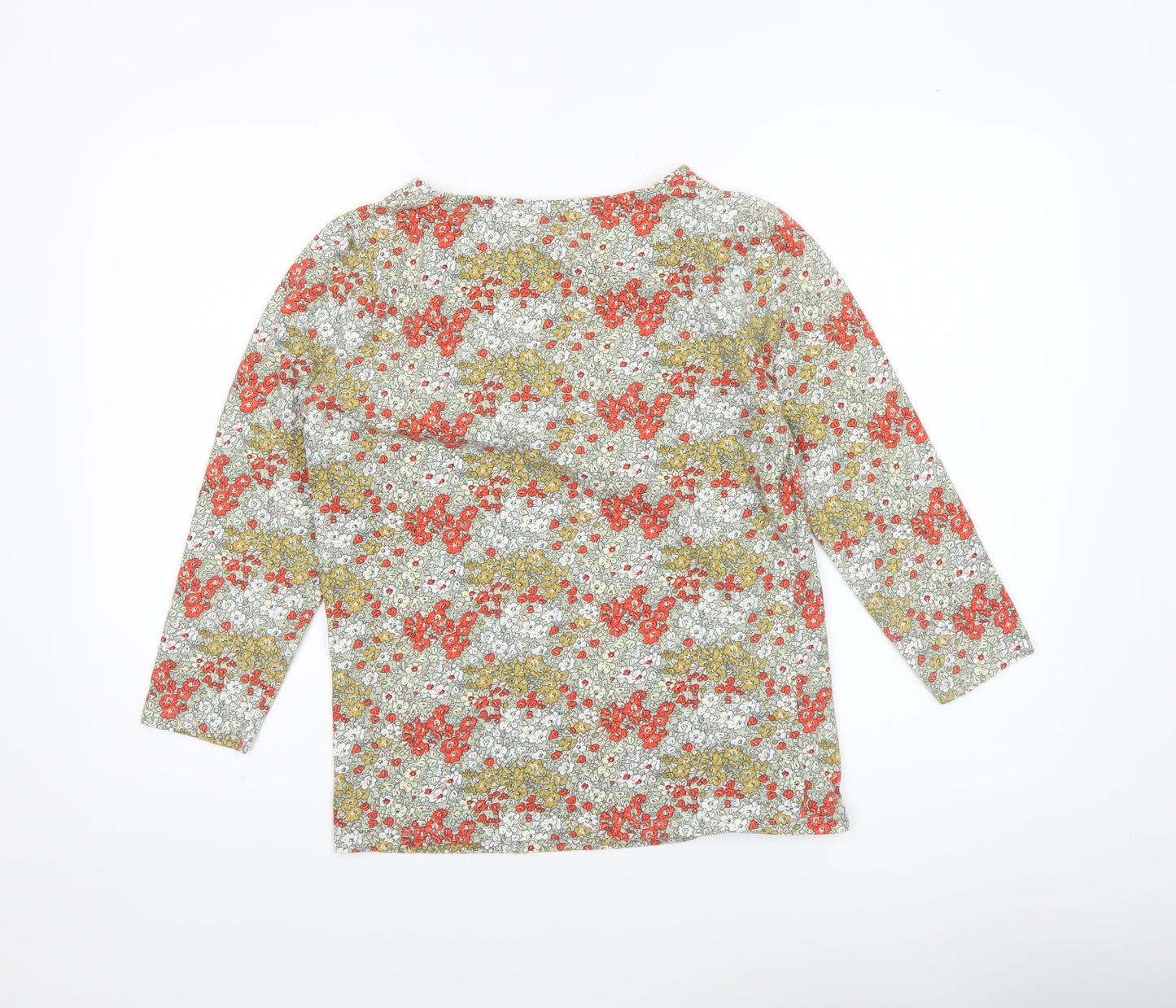 Laura Ashley Women’s Multicoloured Floral Cotton Tunic Blouse UK 10