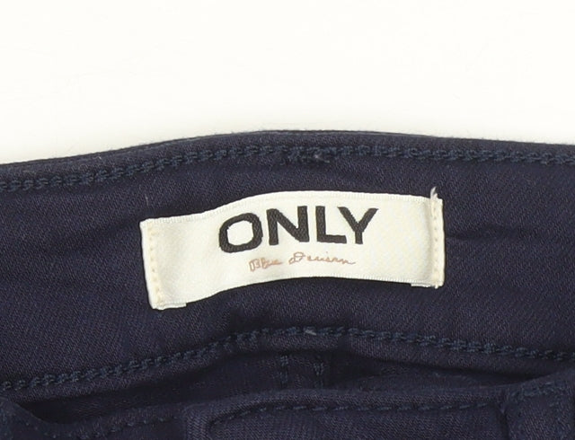 ONLY Women's Blue Skinny Stretch Jeans Size S