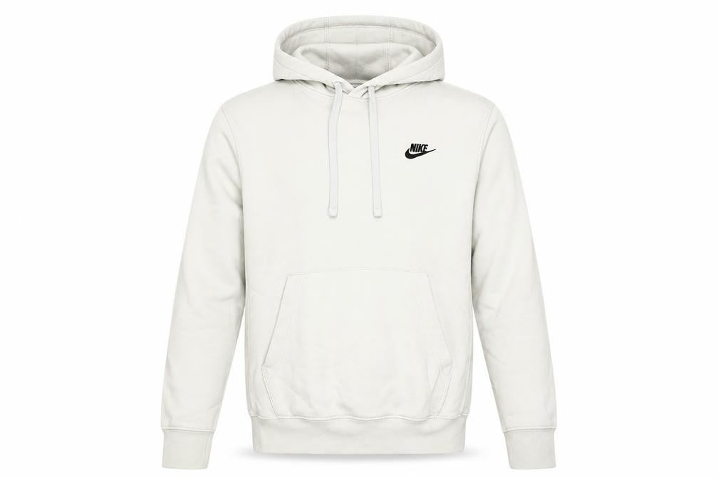 Nike Men's Beige Pullover Hoodie XS Fleece Sportswear