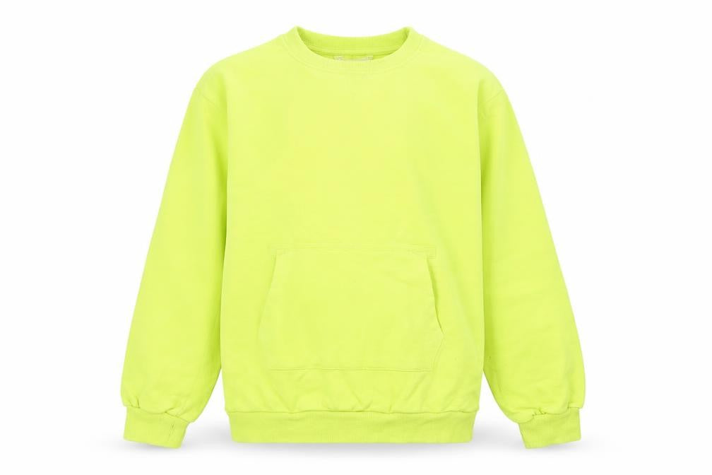 Willow Girls Yellow Pullover Sweatshirt XS Crew Neck Long Sleeve