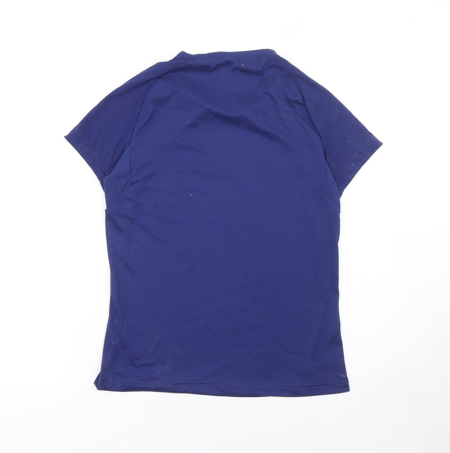 Quechua Boys Blue Short Sleeve Hiking Active T-Shirt Size 14-15 Years