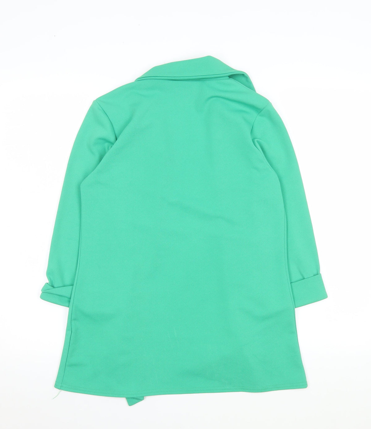 Quiz Women's Green Blazer UK 10 Single-Breasted Notch Lapel Jacket