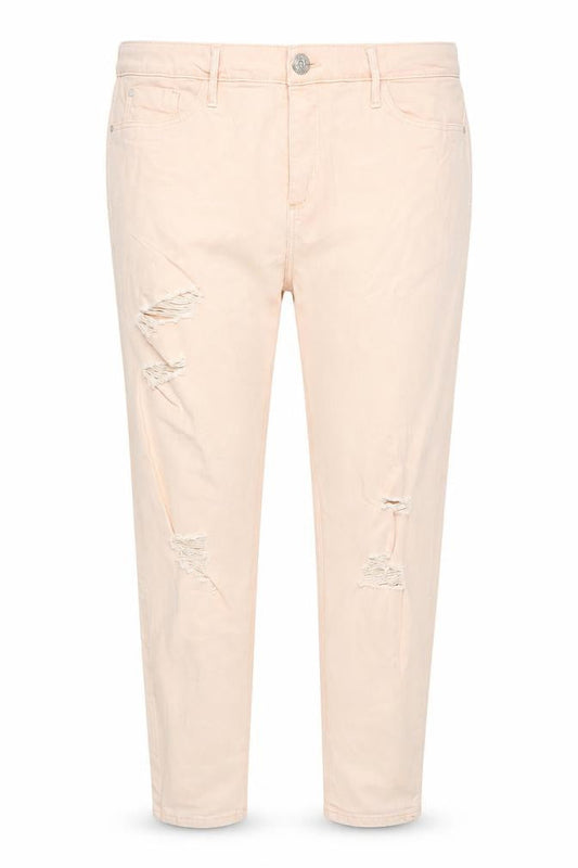 River Island Women’s Beige Distressed Skinny Jeans Size 16