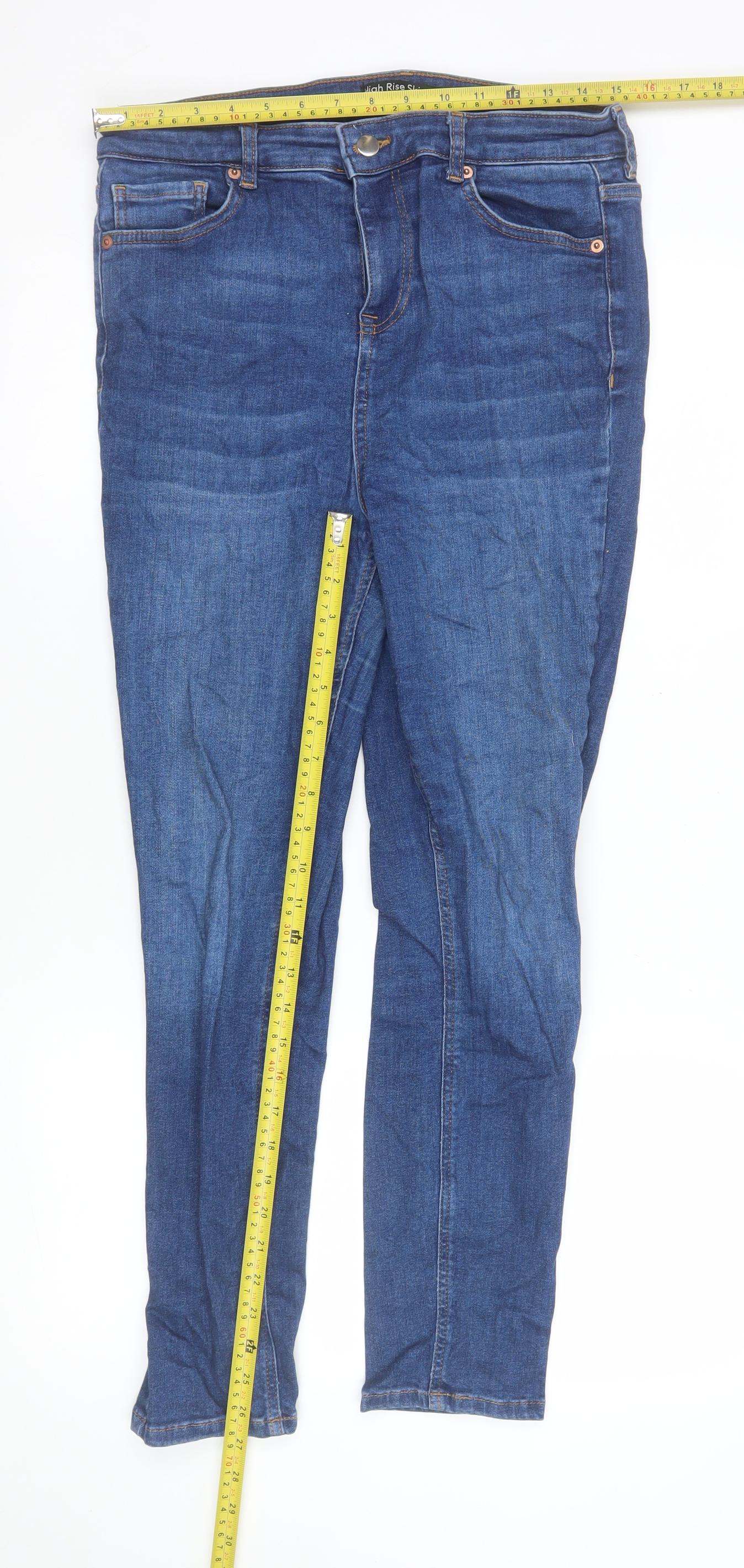 Dunnes Stores Women’s Blue High Rise Skinny Jeans Size 14