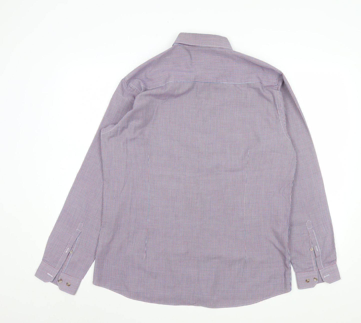 Cedar Wood State Men's Multicoloured 16.5 Slim Fit Check Formal Shirt