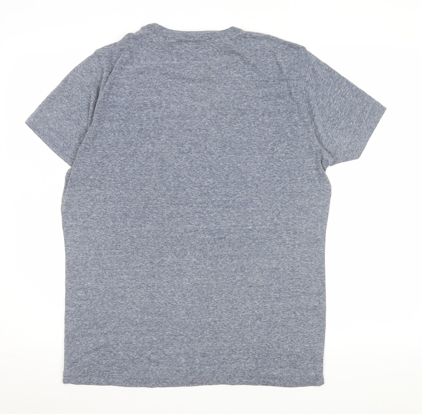 Tommy Hilfiger Blue Crew Neck Short Sleeve T-Shirt Size L