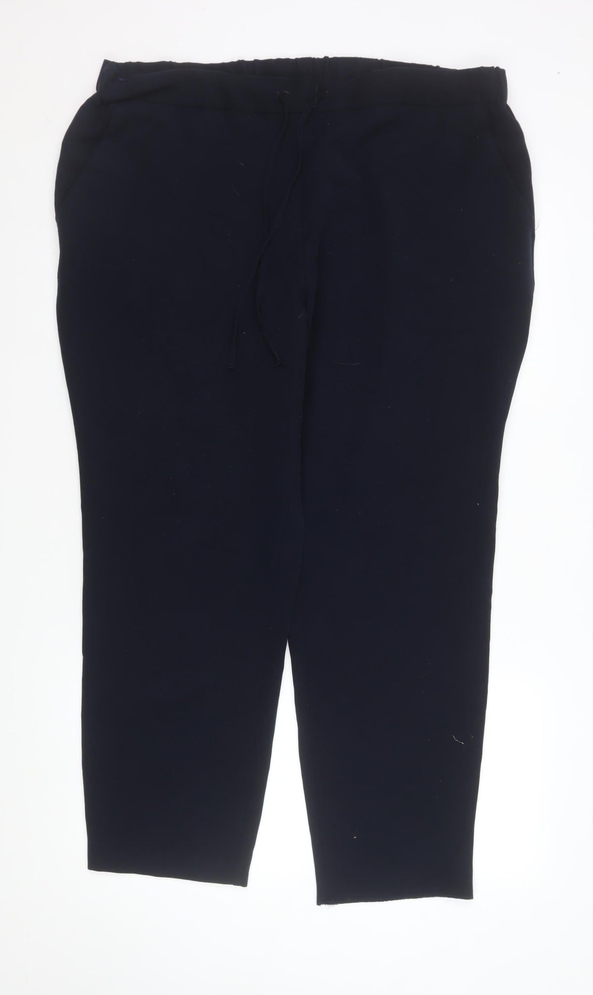 St. Bernard Women’s Black Straight Leg Trousers Size 18