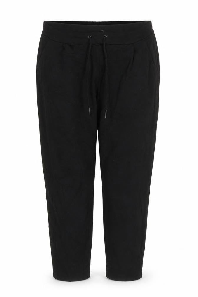 Vero Moda Women's Black Jogger Trousers Size XL Viscose Elastic Waist